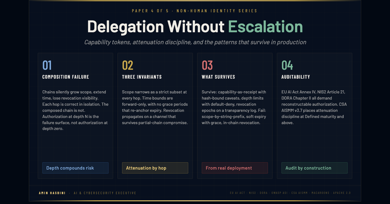 Delegation Without Escalation cover