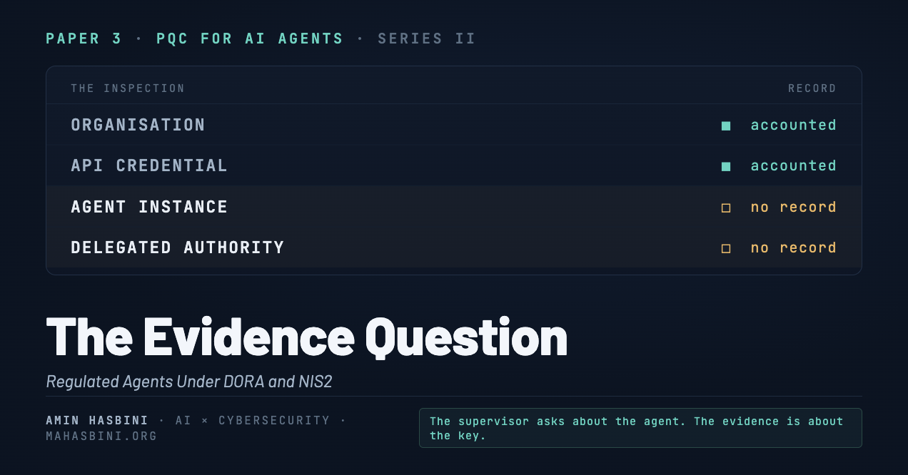 The Evidence Question cover