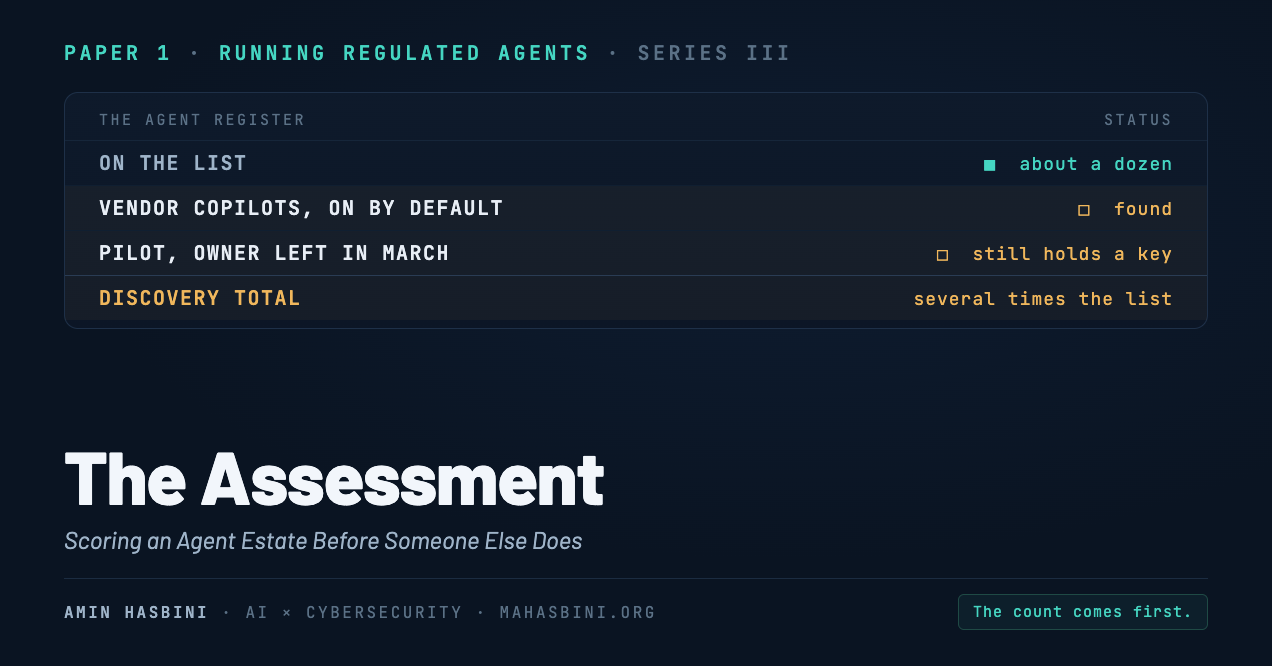The Assessment cover